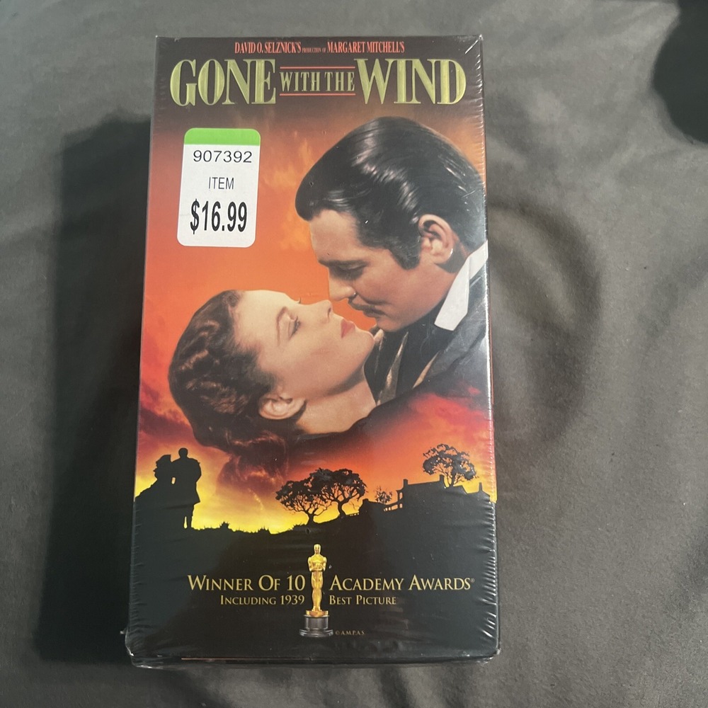Gone With the Wind (VHS) 2-Tape Set Brand New Factory Sealed